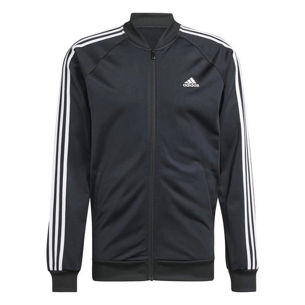 Adidas Originals Essentials Woven 3-Stripes Track Jacket Mens - Black